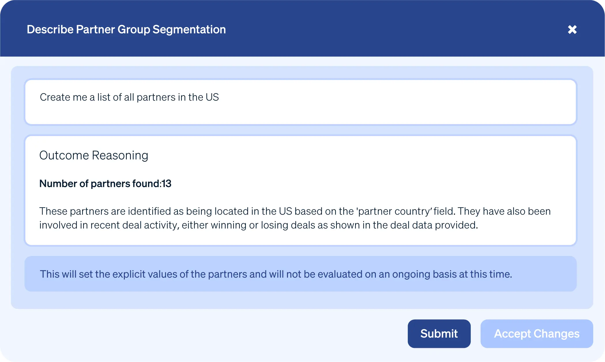 Partner Group Segmentation in ZiftONE